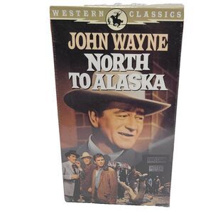 North to Alaska VHS Western Classics John Wayne Fox Video 1992 Factory Sealed